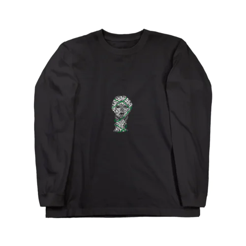 ポリゴン　石膏像 Long Sleeve T-Shirt