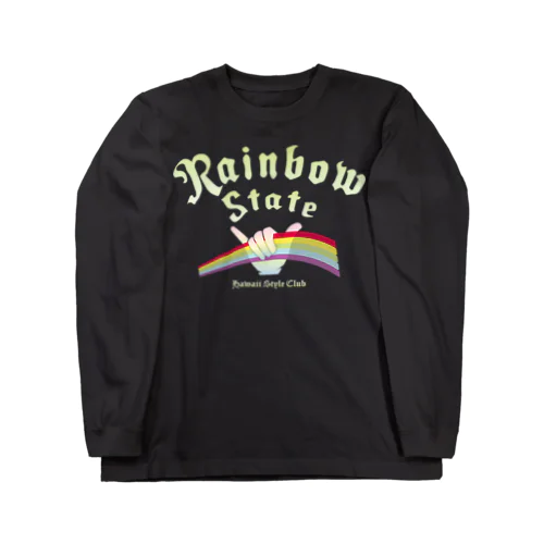 Rainbow Rising grn ロングスリーブTシャツ