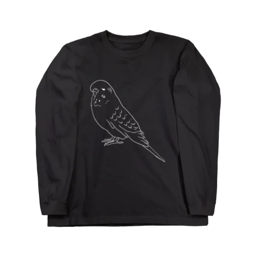 ジャンボセキセイインコ ロングスリーブTシャツ