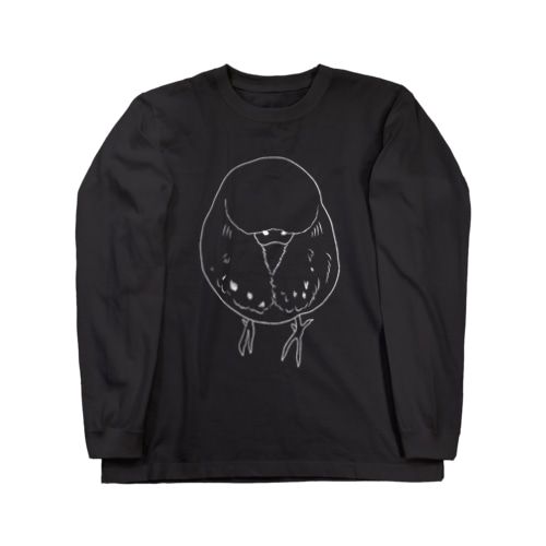 丸ジャンボセキセイインコ Long Sleeve T-Shirt