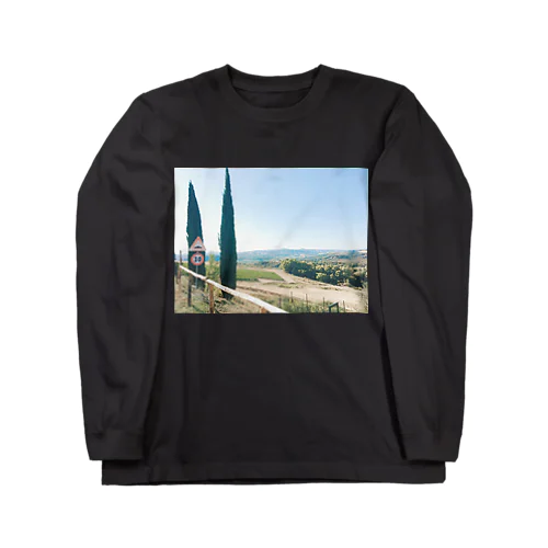 トスカーナの糸杉 Long Sleeve T-Shirt