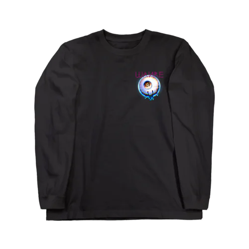 黒わんわんワンポイント Long Sleeve T-Shirt