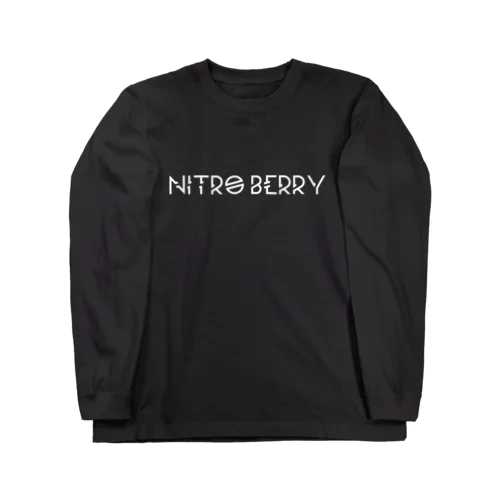 NITRO BERRY LOGO WHITE ロングスリーブTシャツ