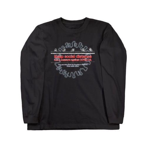 東京すずめ（ソーシャルディスタンス） Long Sleeve T-Shirt