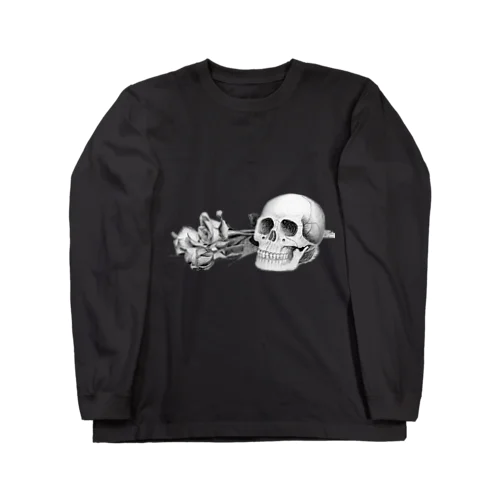 Rose&Skull ロングスリーブTシャツ