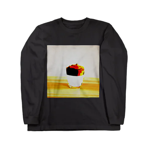 ダルゴナコーヒー Long Sleeve T-Shirt