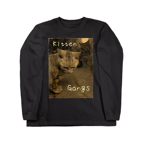 Kitten Gangs ロングスリーブTシャツ