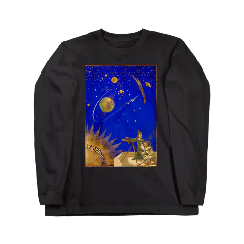 「天体観測展・月世界旅行」 ロングスリーブTシャツ