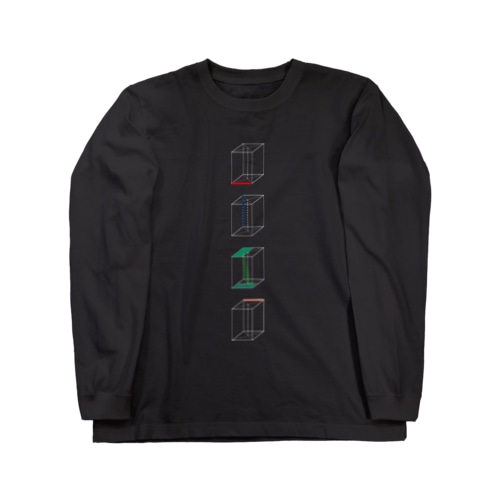 『いきの構造』の構造シャツ Long Sleeve T-Shirt