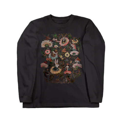 floral alchemy ロングスリーブTシャツ