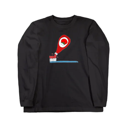 デンタルケチャップ Long Sleeve T-Shirt
