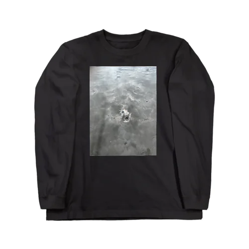 波打ち際の太陽 Long Sleeve T-Shirt