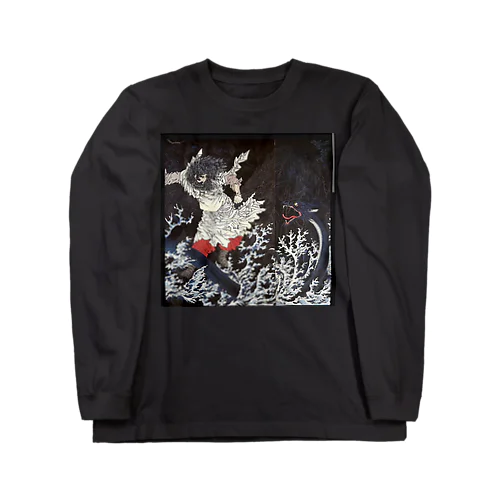 Hebi Katana Yoshitoshi Yamatano-Orochi t-shirt Long Sleeve T-Shirt