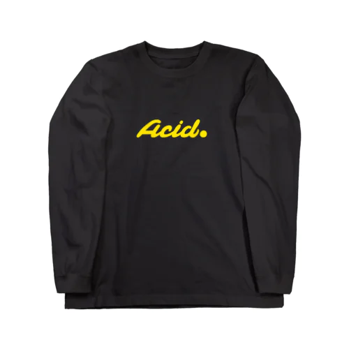 Acid ☺ Yellow Long Sleeve T-Shirt