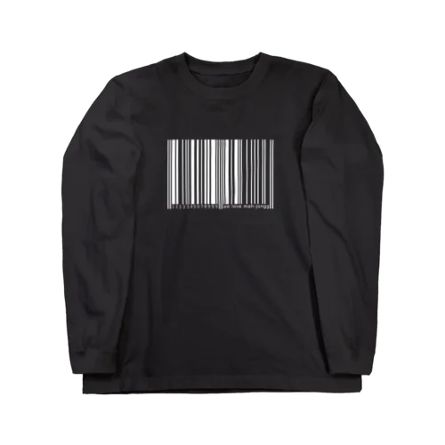 BARCODE - MONO ロングスリーブTシャツ