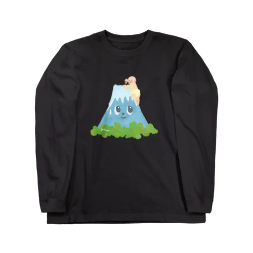 おおきいあかちゃんとやま。 Long Sleeve T-Shirt