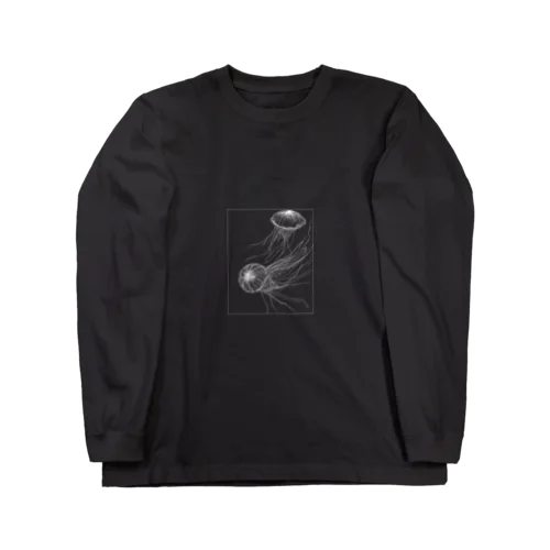 クラゲたち(BLACK) Long Sleeve T-Shirt