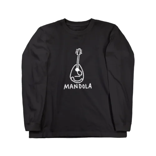 MANDOLA（濃色） ロングスリーブTシャツ