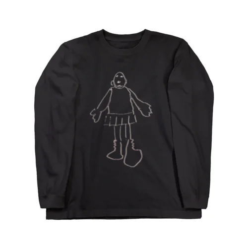 片足でか美ちゃん Long Sleeve T-Shirt