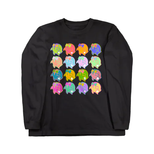 ネオンターキーちゃん Long Sleeve T-Shirt