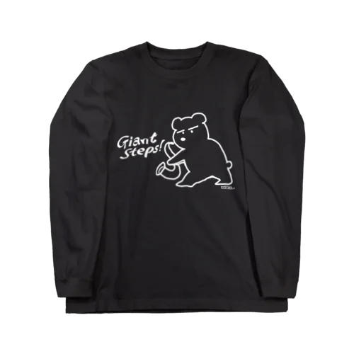 クマコロ Giant Steps!  W Long Sleeve T-Shirt