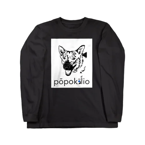 popokilio スマイルDOG ロングスリーブTシャツ