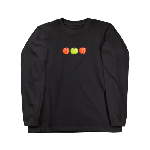 りんごりんごりんご🍏 ロングスリーブTシャツ