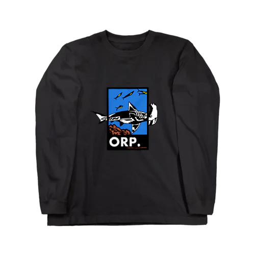 ORP. 鮫ポスター（シュモク） Long Sleeve T-Shirt