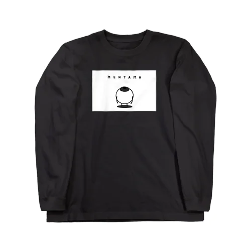 目ん玉(くろ) ロングスリーブTシャツ