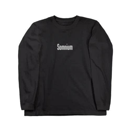 ソムニウムメーカーロゴ（白） Long Sleeve T-Shirt