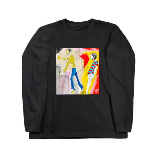 抽象絵アイテム Long Sleeve T-Shirt