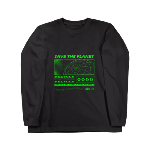 SAVE THE PLANET ロングスリーブTシャツ