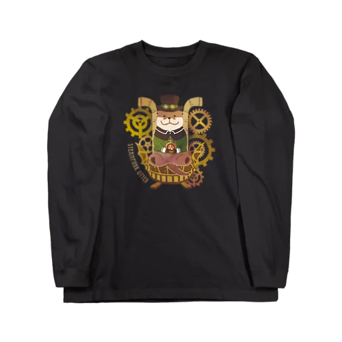 ゆるスチームパンクカワウソ Long Sleeve T-Shirt