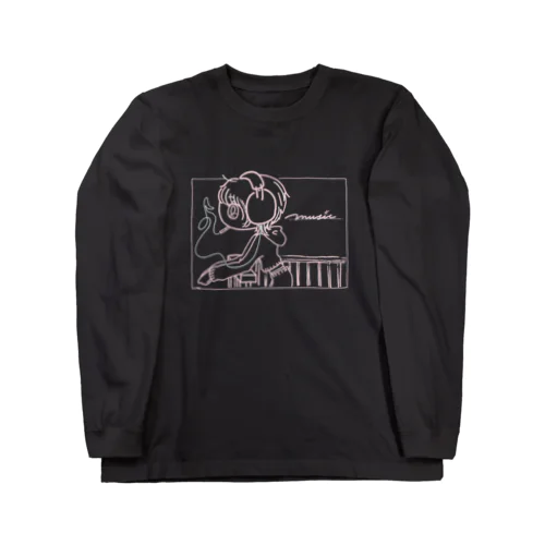 music MONO ロングスリーブTシャツ