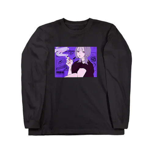 酒カス引き籠りゲーマー卓上:弍 Long Sleeve T-Shirt