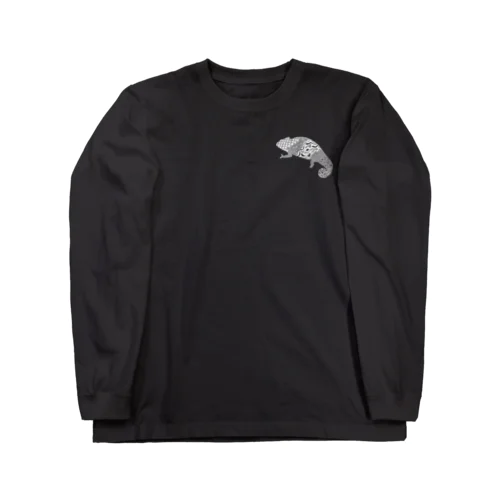 パンサーカメレオン白＋ Long Sleeve T-Shirt