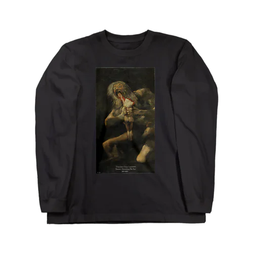 フランシスコ・デ・ゴヤ    我が子を食らうサトゥルヌス   Long Sleeve T-Shirt