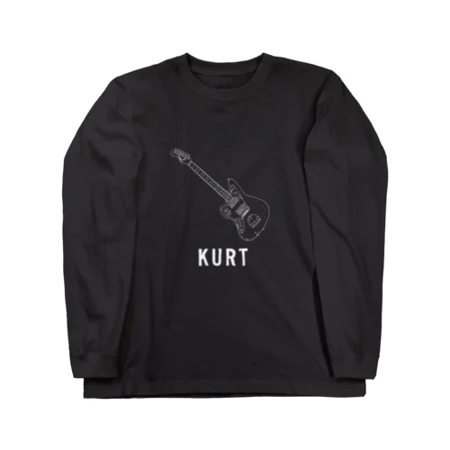 KURT -white line- ロングスリーブTシャツ