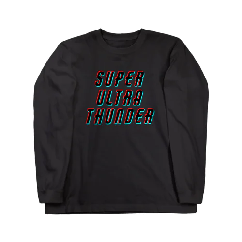 SUPER ULTRA THUNDER(NEON BOUNCE) ロングスリーブTシャツ