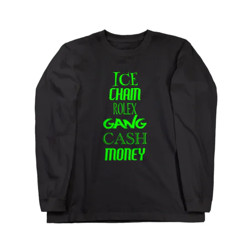 Lyrics (ACID Green) Long Sleeve T-Shirt