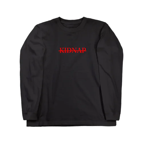 〝KIDNAP〟ロゴアイテム Long Sleeve T-Shirt