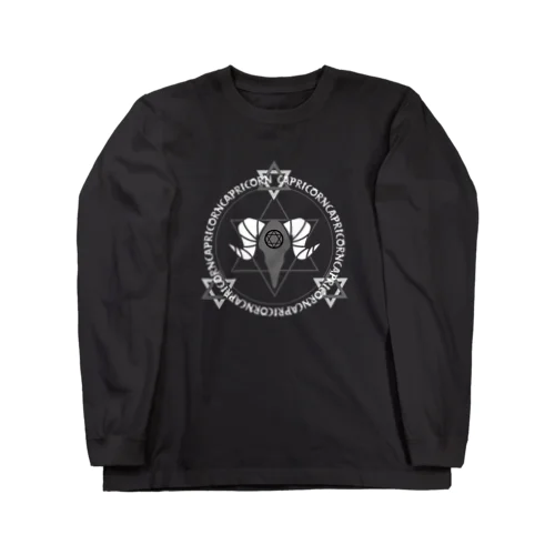 山羊座 Capricorn パンクロック  Long Sleeve T-Shirt