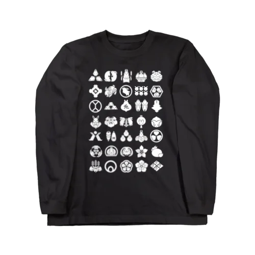 うさぎの家紋 Long Sleeve T-Shirt