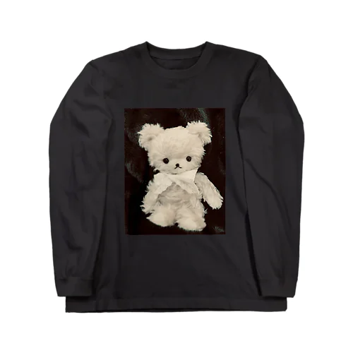 ローズちゃん(ふわふわグリーン しろくろver) Long Sleeve T-Shirt