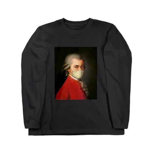 マスク　モーツァルト　 Mozart ロングスリーブTシャツ