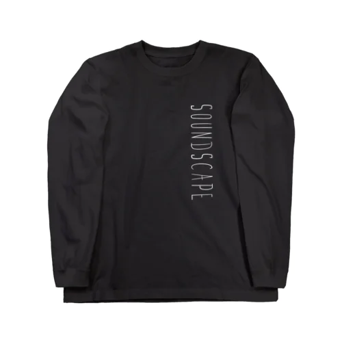 SoundScape ロンT プリントカラーブラック Long Sleeve T-Shirt