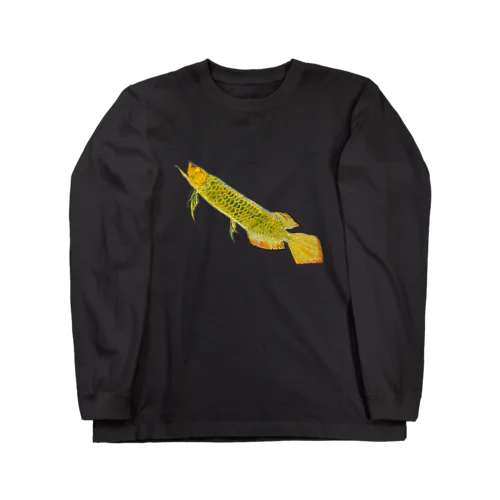 ゴールデンアジアアロワナ Long Sleeve T-Shirt