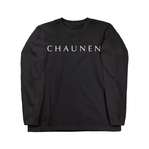 CHAUNEN（ちゃうねん）白 Long Sleeve T-Shirt