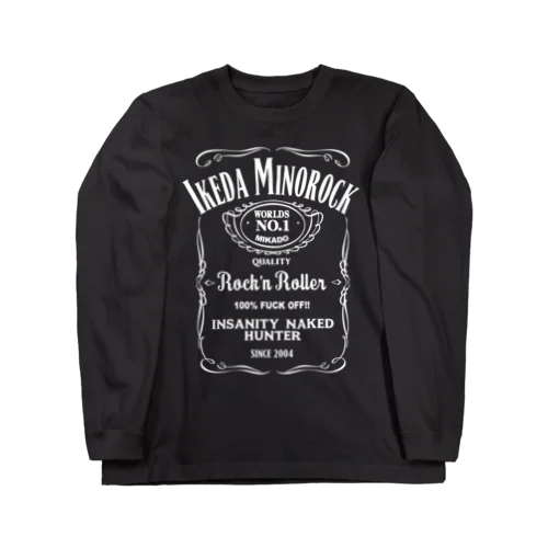 ikedaminorock ロングスリーブTシャツ