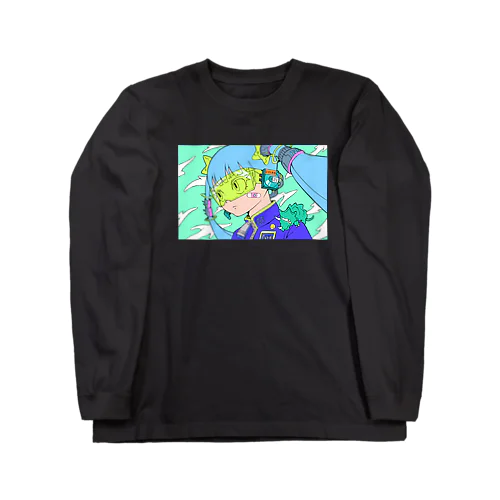 ヘッドガールちゃん　ロンT Long Sleeve T-Shirt